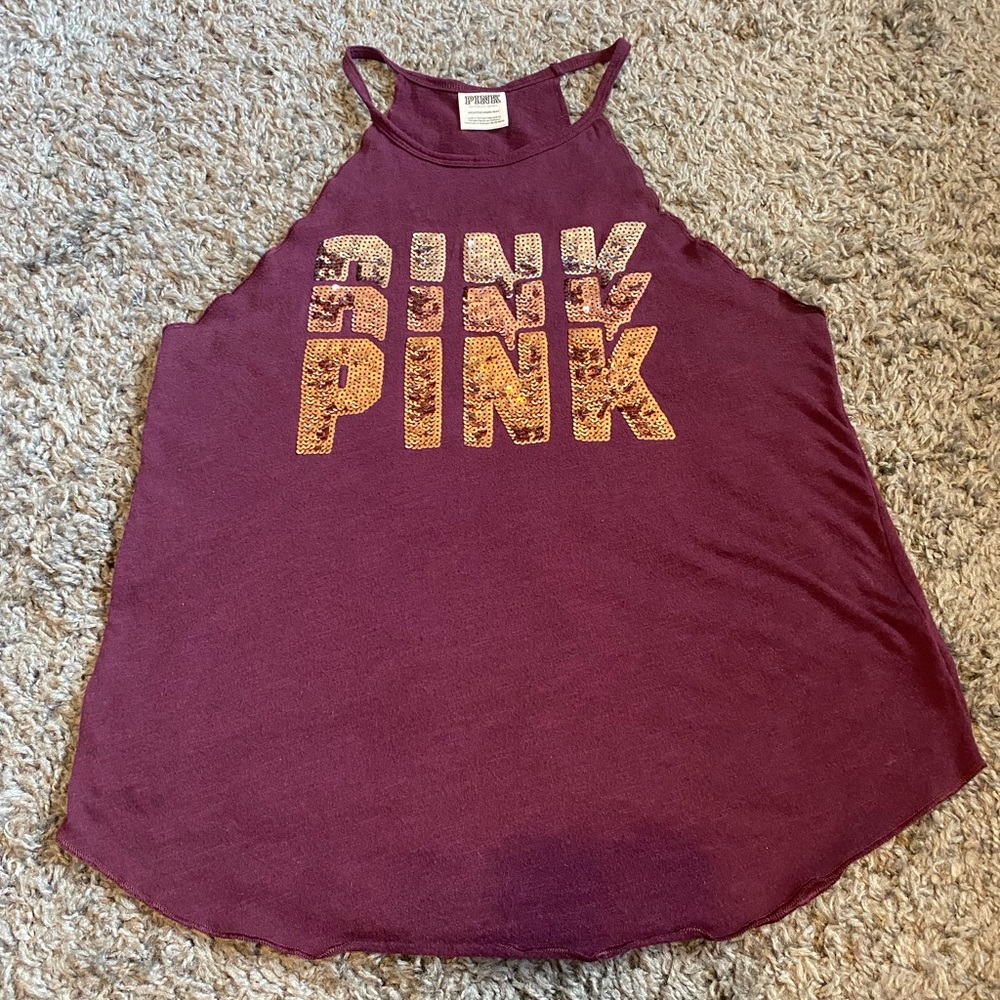 VS PINK halter tank top